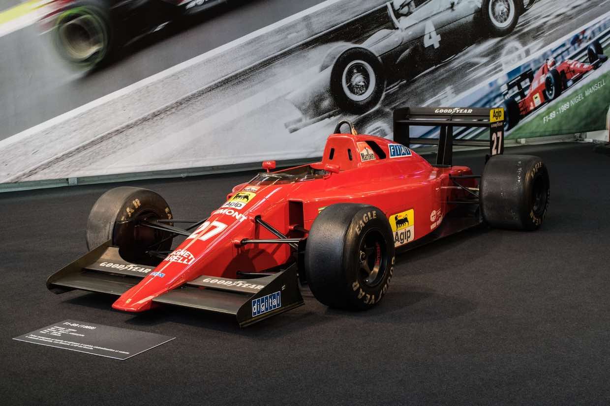 Nigel Mansell Ferrari F1